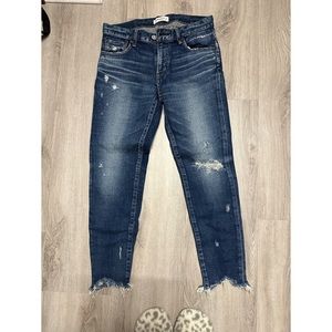 Moussy Glendele Vintage Distressed Skinny Jeans